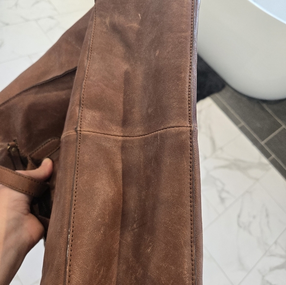 J. Crew large brown leather bag - Picture 14 of 14